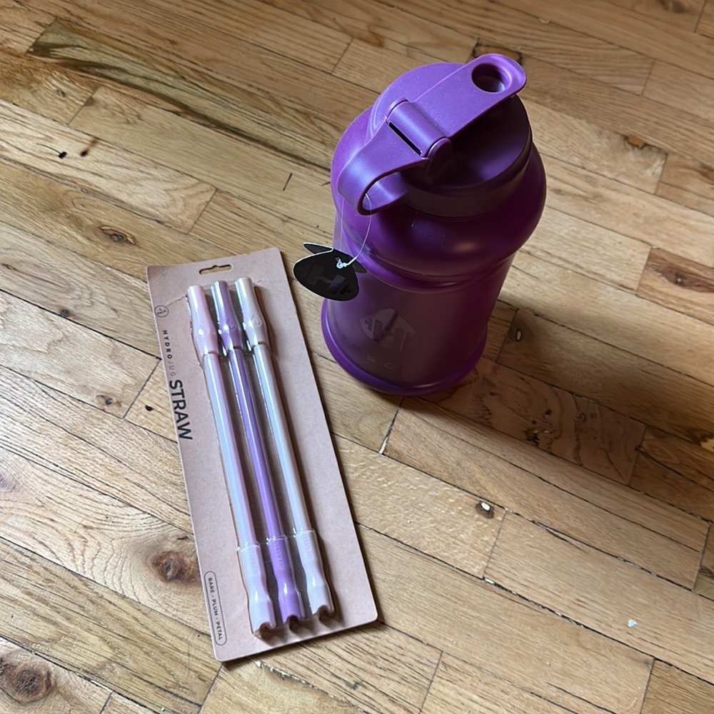 HydroJug + Straws Set